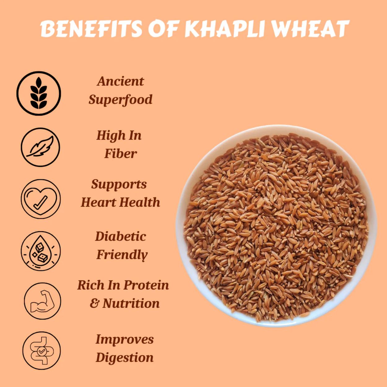 Khapli Whole Wheat (Naturally Grown)